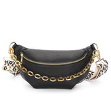 Boho style waist bag Black nz