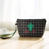 Cactus Makeup Bag Black nz