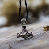 Mjolnir pendant silver nz