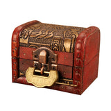 Personalised Wooden Jewellery Box Retro lock nz