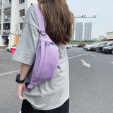 Purple bum bag nz