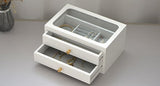 Shabby White Jewellery Chest 30x20x15 cm nz
