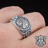 Sleipnir Silver Nordic Ring nz