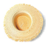 Straw hat with pearls nz