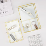 Transparent Glass jewellery box Small format nz