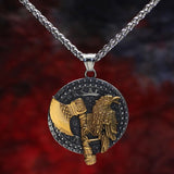 Viking Raven Necklace nz