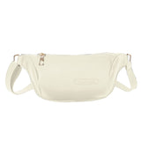 Women’s bum bag with large pocket White nz