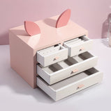 Wooden Girls’ Jewellery Box Pink nz