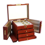 Wooden Jewelry Box Red nz