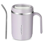 500ml travel mug with handle Light purple nz