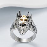 Anubis Wolf Ring nz