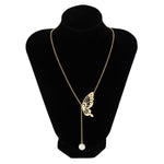 Back necklace butterfly Gold nz