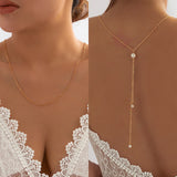 Back necklace vintage style nz