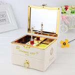 Ballerina Music Jewelry Box White nz