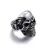Biker Skull Ring nz