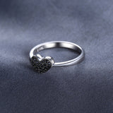 Black heart ring nz