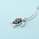 Black turtle necklace nz