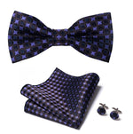 Blue and purple bow tie nz