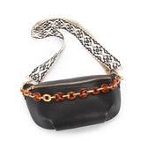 Boho style waist bag Black nz