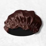 Brown silk sleep cap nz