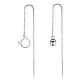 Cat head drop earrings nz