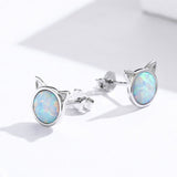Cat zirconia earrings nz