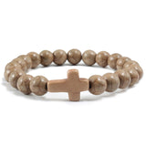 Catholic cross bracelet Brown nz