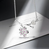 Cherry blossom necklace nz