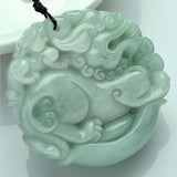 Chinese guardian lion stone pendant nz