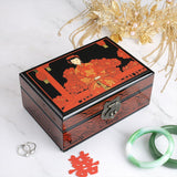Chinese jewellery box Peony bride nz