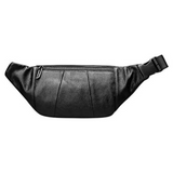 Classic leather waist bag Dark brown nz