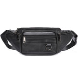 Classic style waist bag Black nz