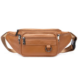 Classic style waist bag Camel nz