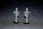Cubic zirconia cross earrings nz