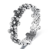 Dainty flower ring 51.9 mm nz