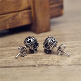 Demonic Skull Earrings Silver nz