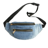 Denim bum bag Light blue nz