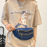 Denim bum bag nz