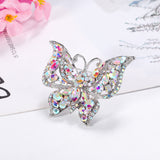 Diamond butterfly brooch nz