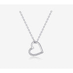 Diamond heart necklace nz