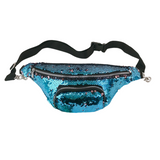 Disco style waist bag Blue nz