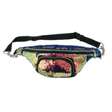 Disco style waist bag Orange nz