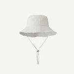 Distressed bucket hat White nz