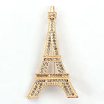 Eiffel Tower brooch Gold nz