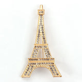 Eiffel Tower brooch Gold nz