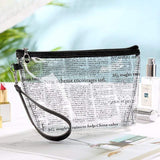Elegant Travel makeup bag Black nz