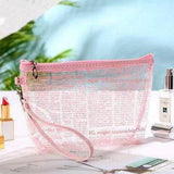 Elegant Travel makeup bag Pink nz
