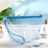 Elegant Travel makeup bag Sky blue nz