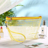 Elegant Travel makeup bag Yellow nz