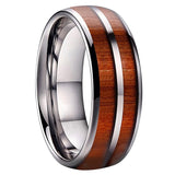 Elegant wooden ring nz